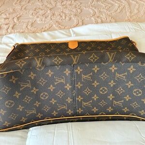 Louis Vuitton Monogram Bag in Brown and Gold